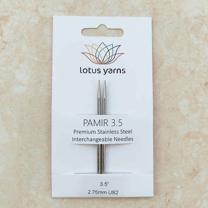 Agujas intercambiables PAMIR 3.5" / Lotus Yarns