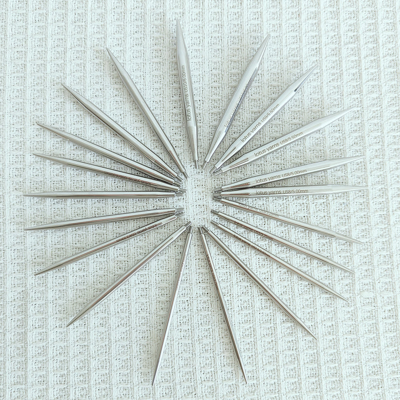 Agujas intercambiables PAMIR 3.5" / Lotus Yarns