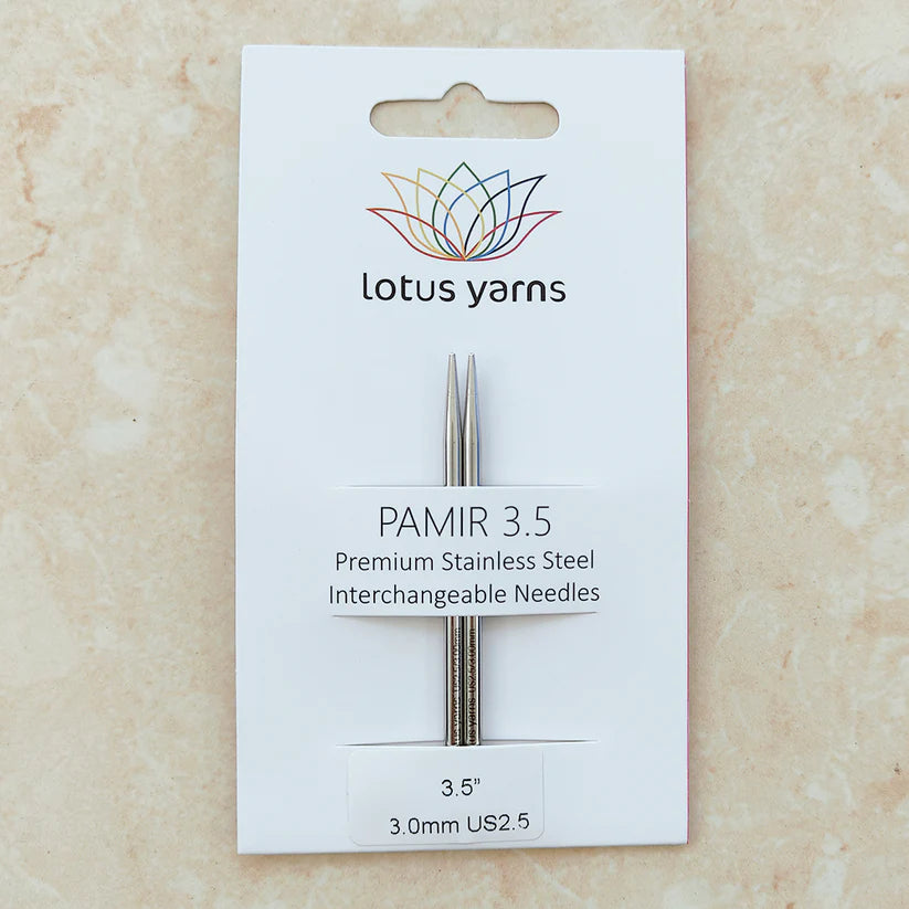 Agujas intercambiables PAMIR 3.5" / Lotus Yarns