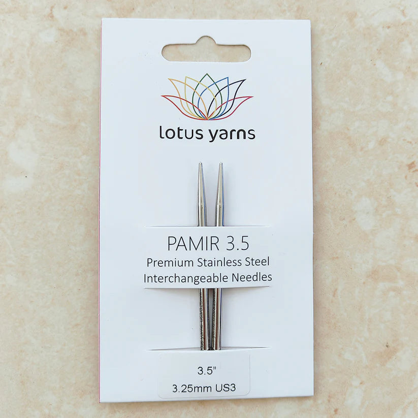 Agujas intercambiables PAMIR 3.5" / Lotus Yarns