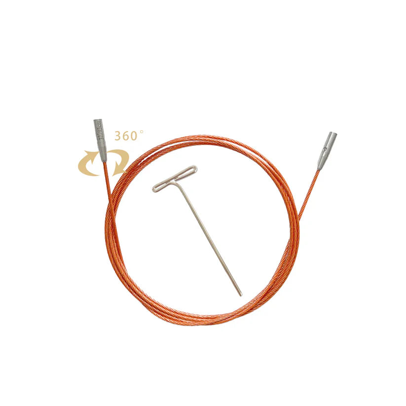 Cable 360ª para agujas intercambiables / Lotus Yarns