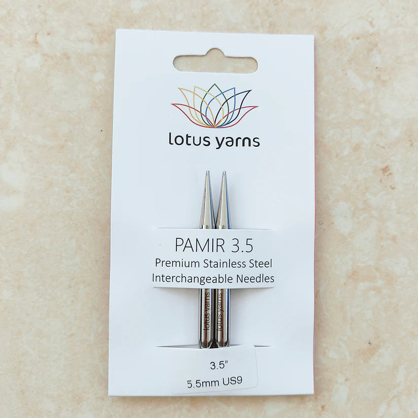 Agujas intercambiables PAMIR 3.5" / Lotus Yarns