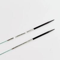 Agujas intercambiables de ébano TARIM 3.5" / Lotus Yarns
