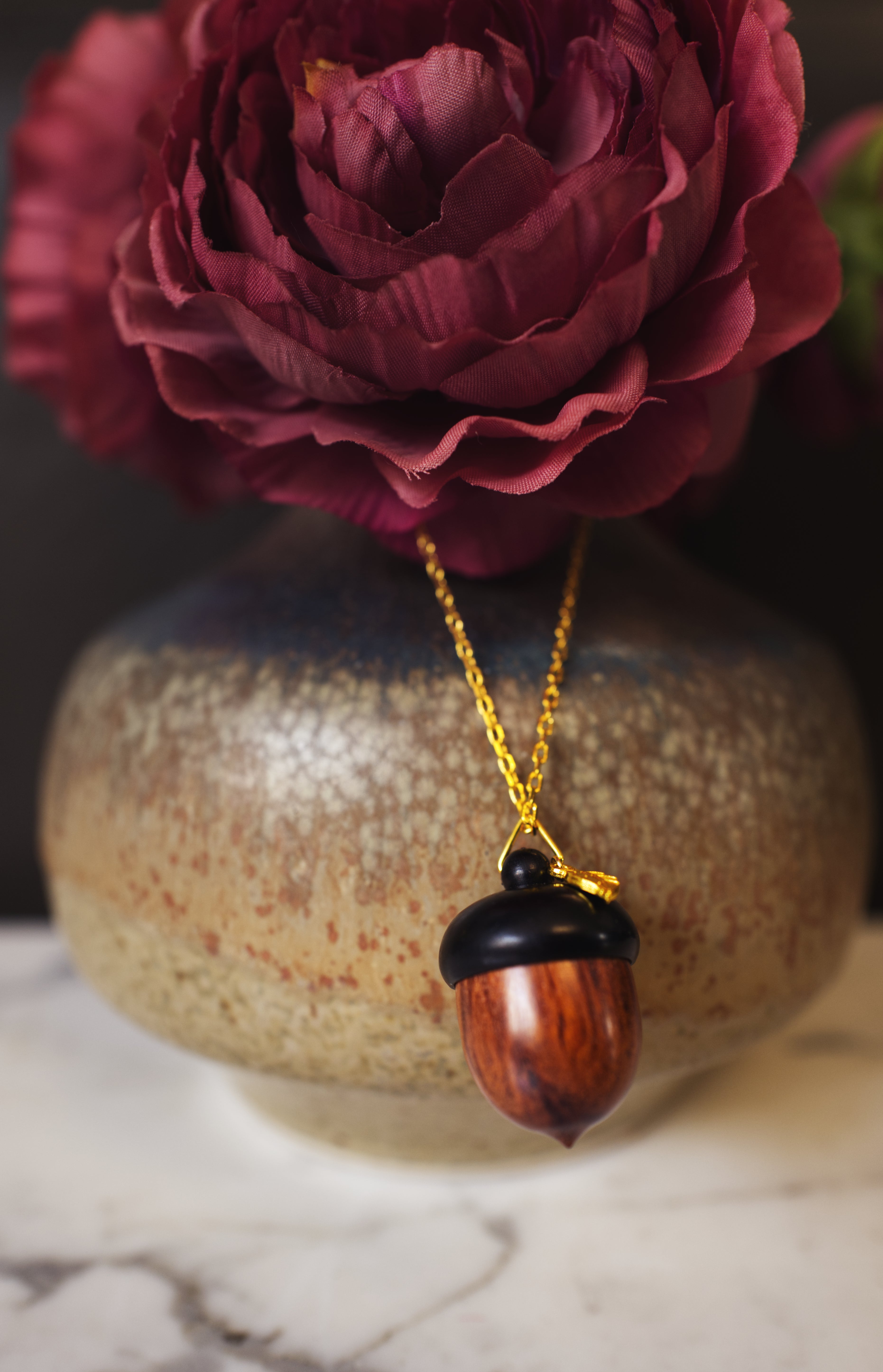 Bellota de Otoño / Collar con marcadores