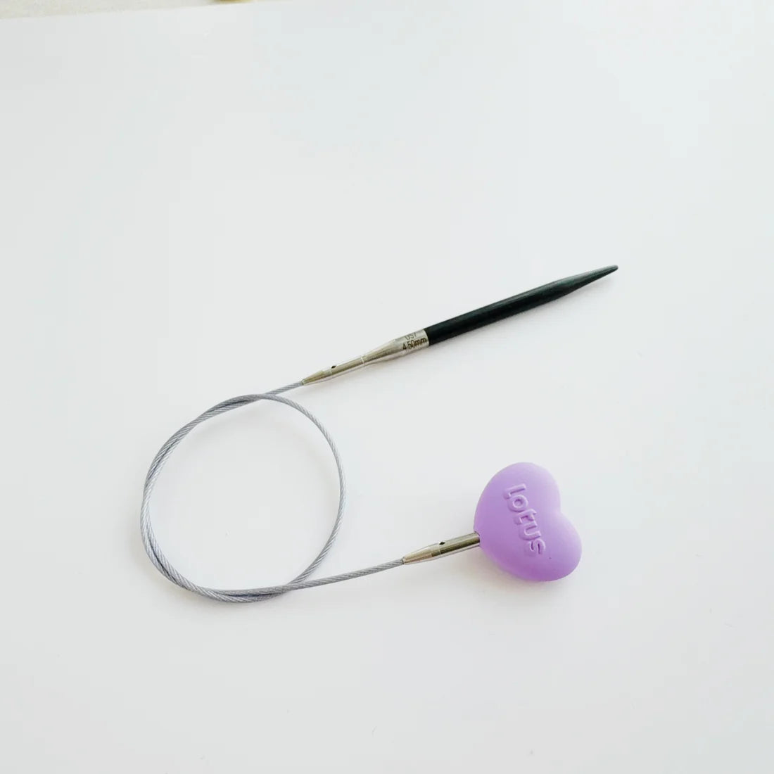 Agujas intercambiables de ébano TARIM 3.5" / Lotus Yarns