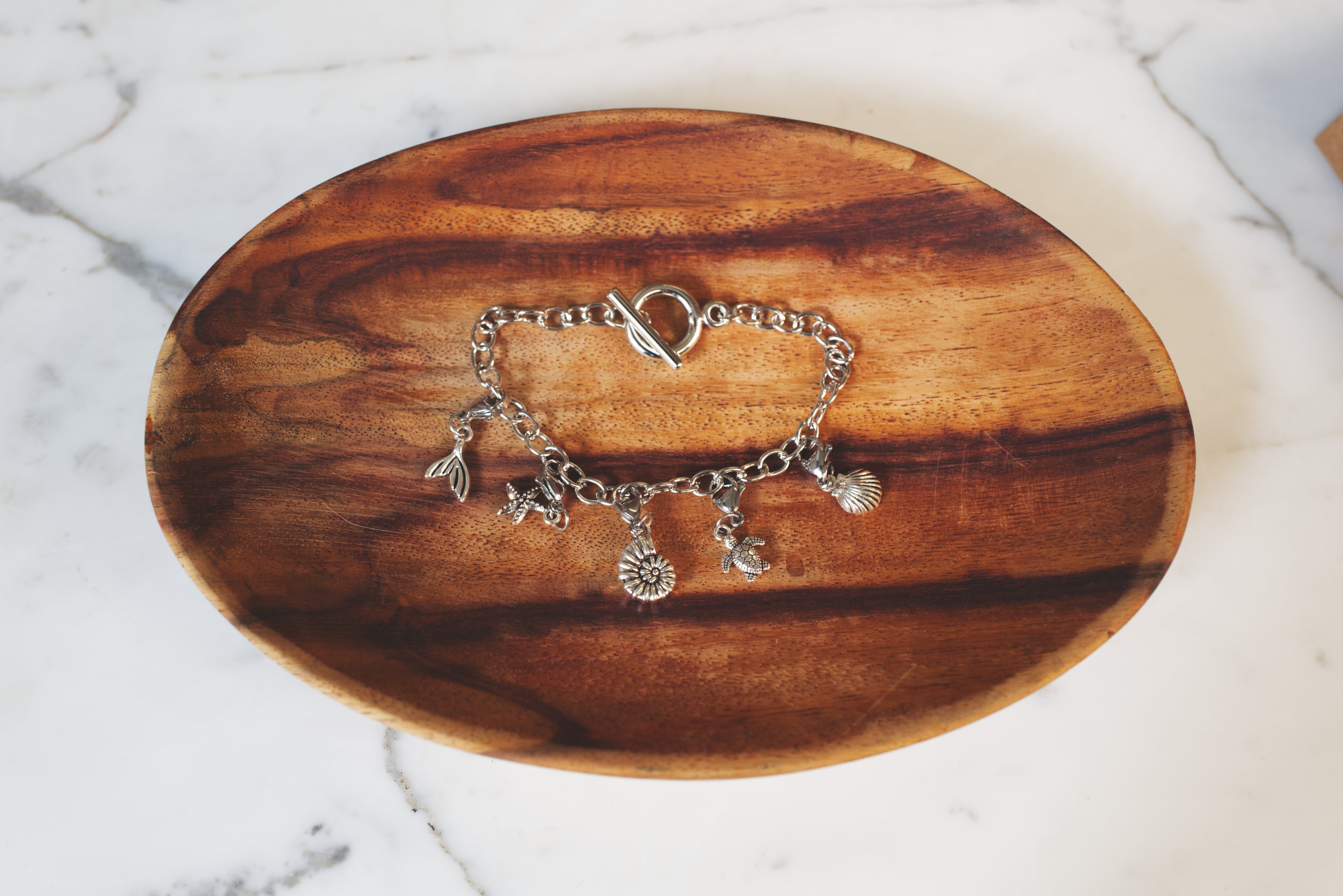 Brisa marina / Pulsera con marcadores de punto removibles