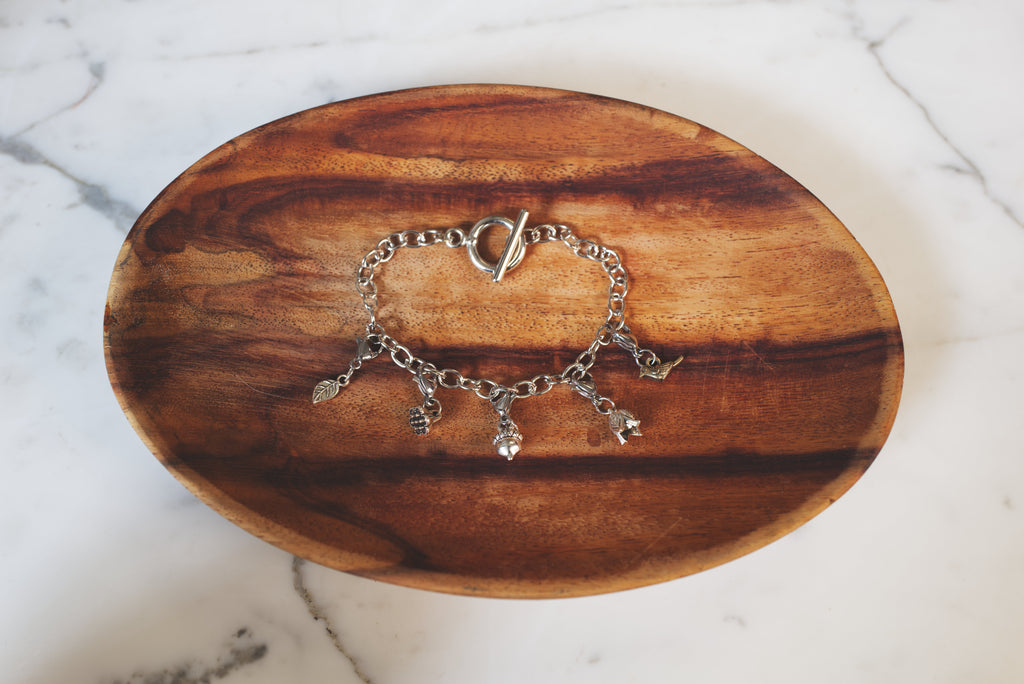 Bosque encantado / Pulsera con marcadores de punto removibles